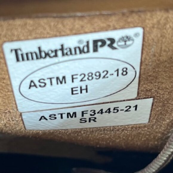 New Timberland Pro Mens Size 13 Wedge 6” Work Boots Brown New In The Box - Picture 13 of 13